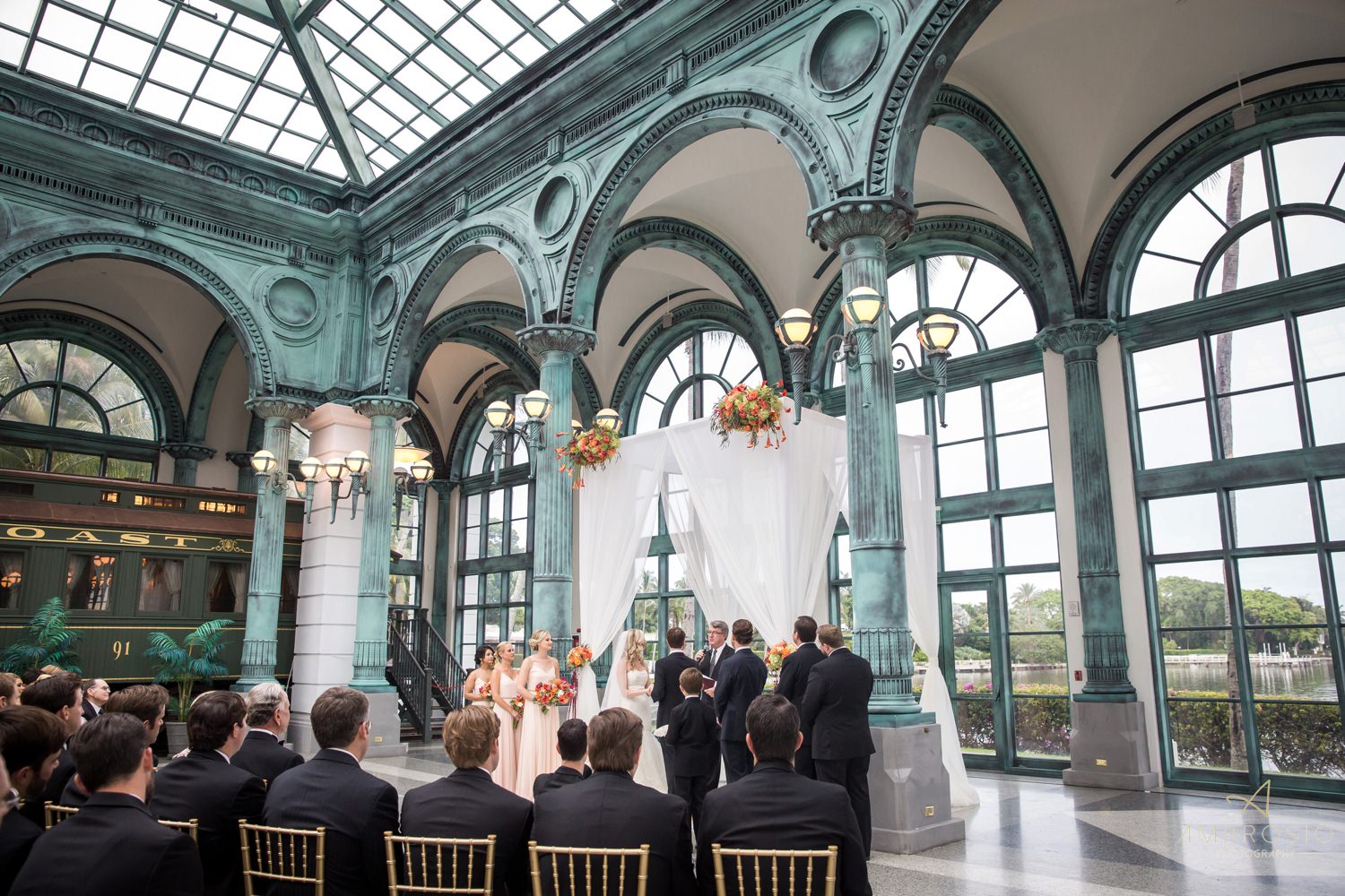 Henry Morrison Flagler Museum wedding ambrosio photography