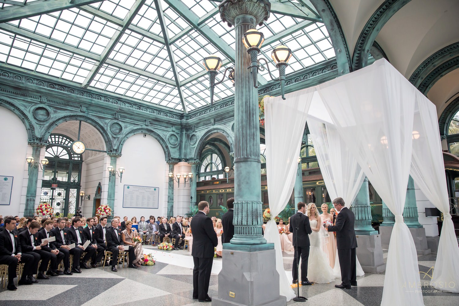 Henry Morrison Flagler Museum wedding ambrosio photography