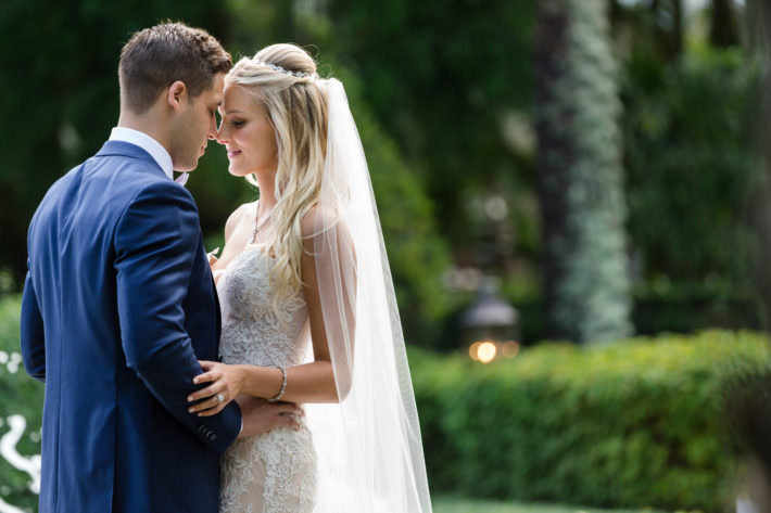 Royal Ponciana Wedding chapel bride and groom