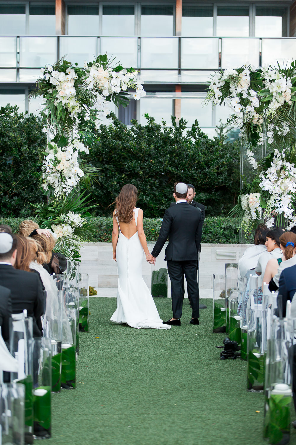 A wedding ceremony at the Miami Beach Edition.