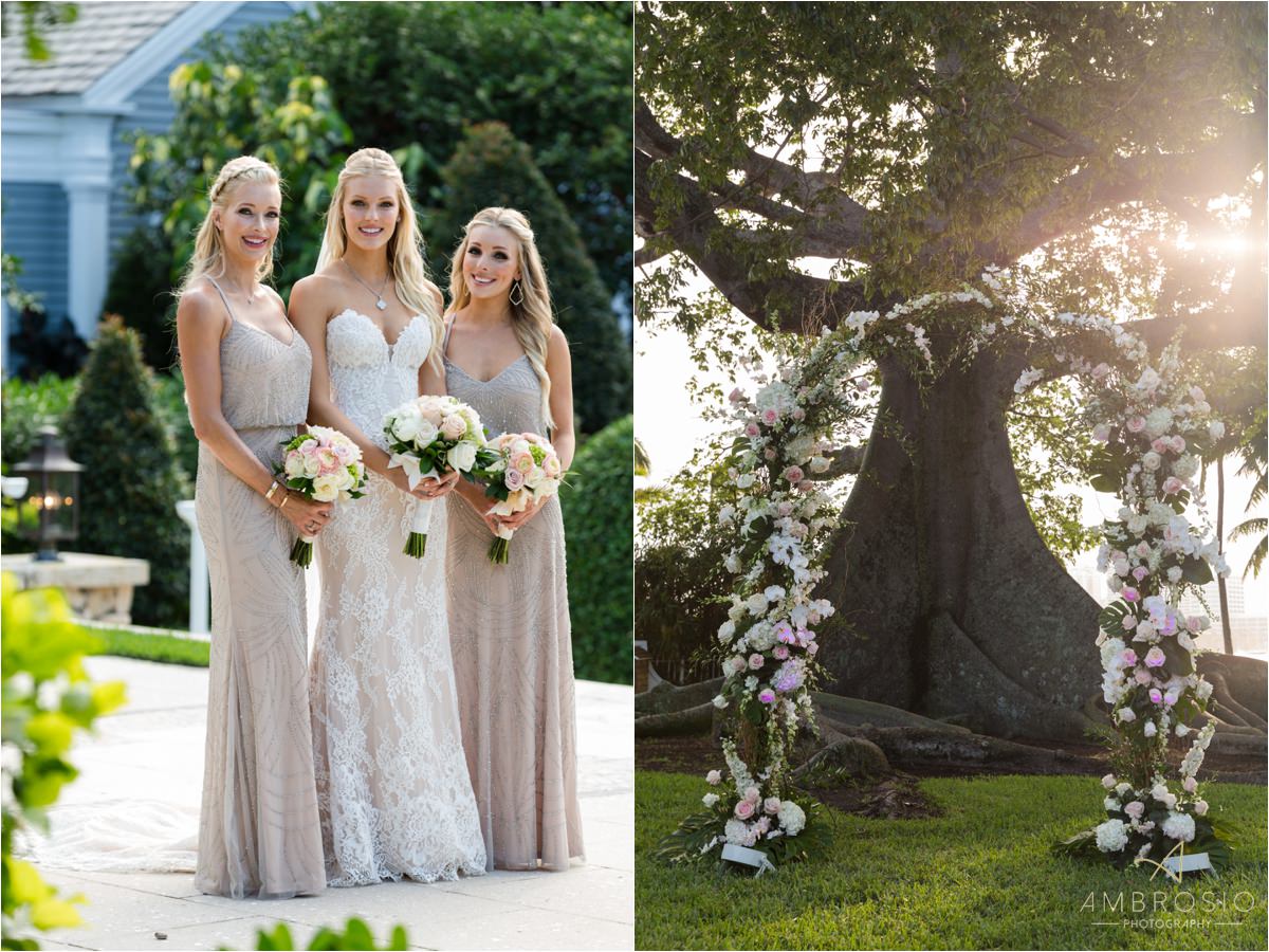 royal poinciana chapel wedding ambrosio photography