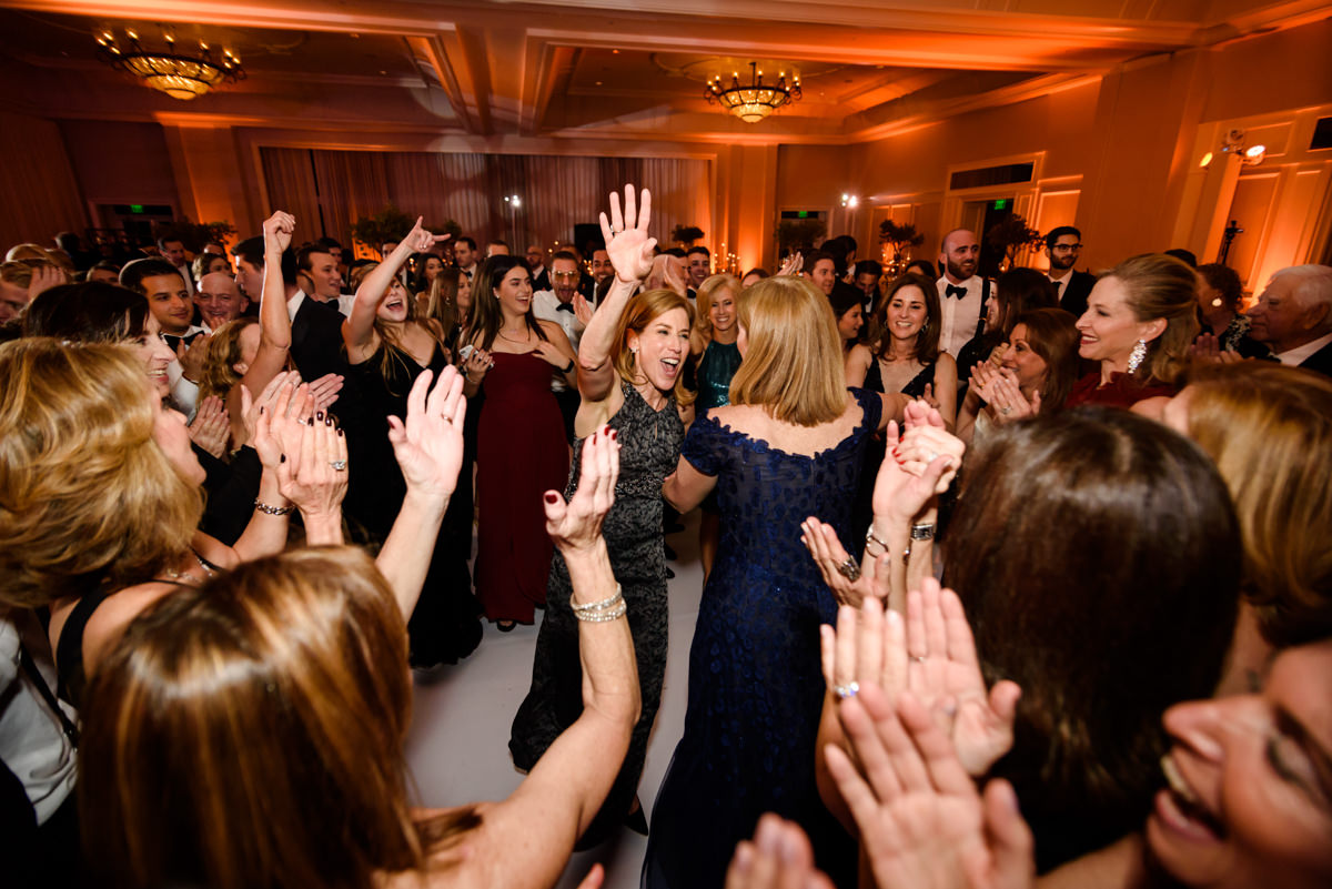 Mothers of the bride and groom dance at the Ritz Carlton on Key Biscayne.