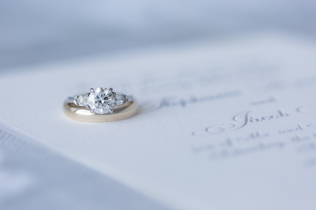 Wedding ring from an wedding at the Ritz Carlton Key Biscayne.