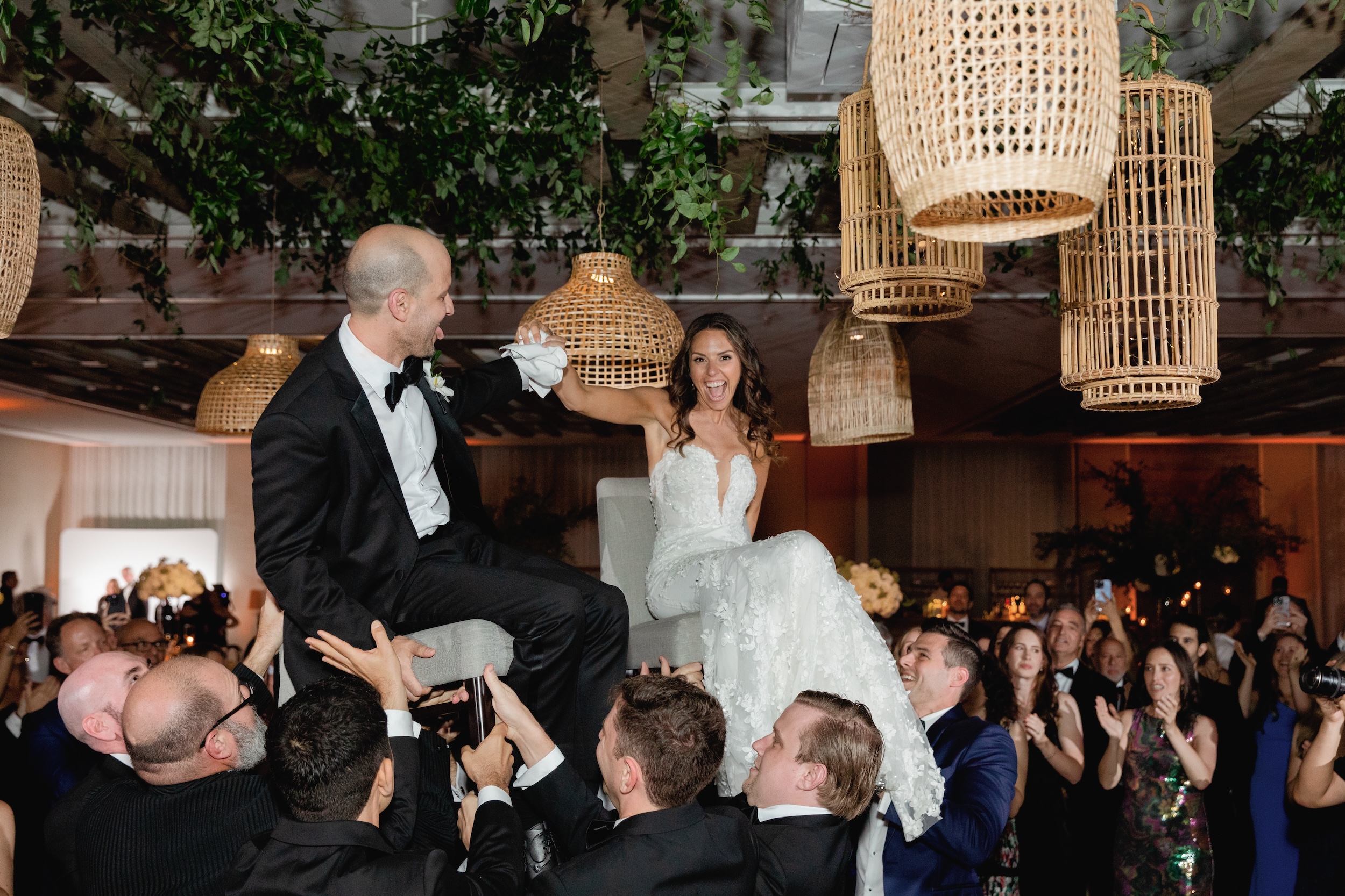 Hora on Dance Floor at 1 Hotel South Beach Wedding