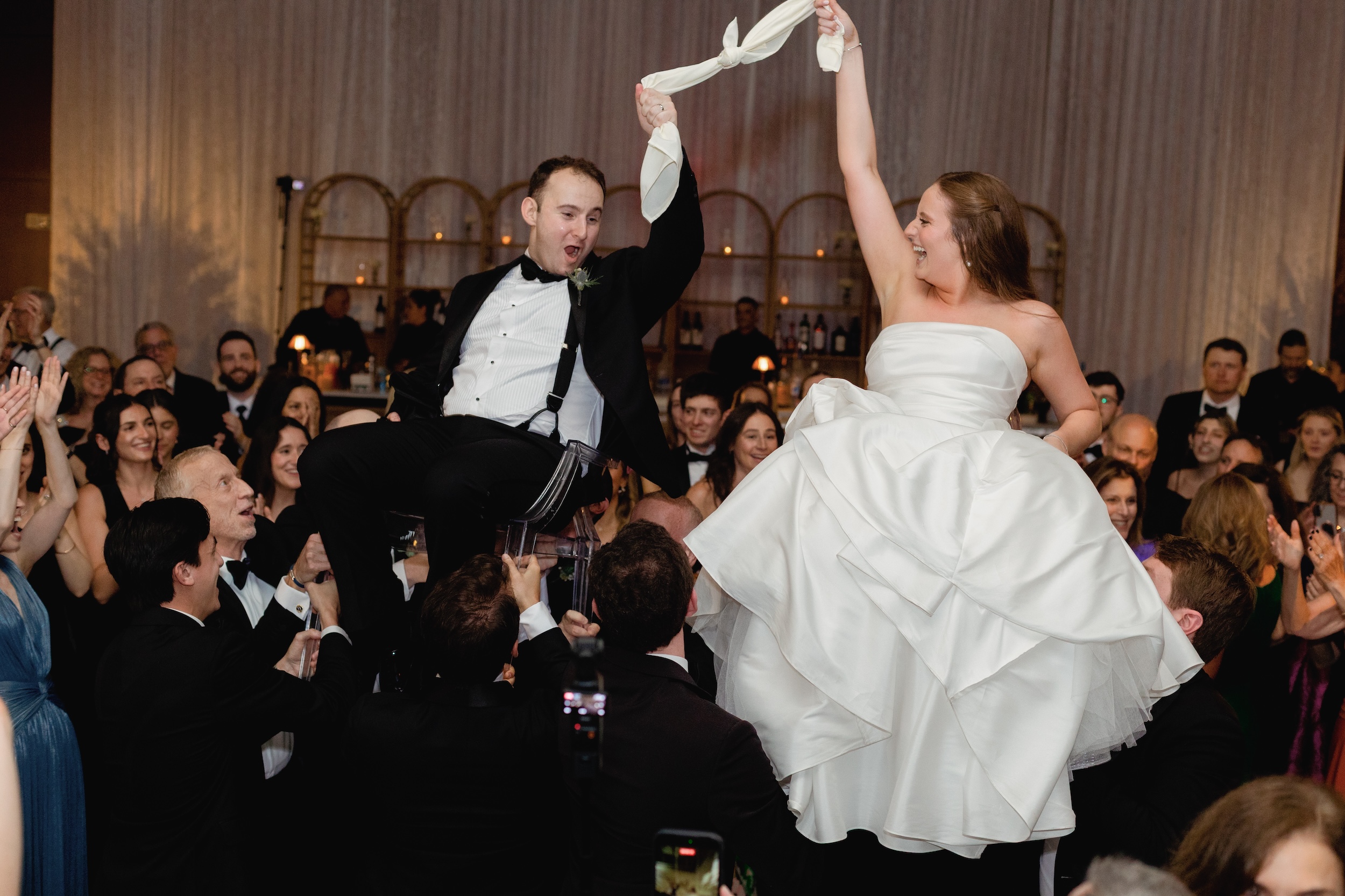 Temple Beth AM Miami Wedding Hora