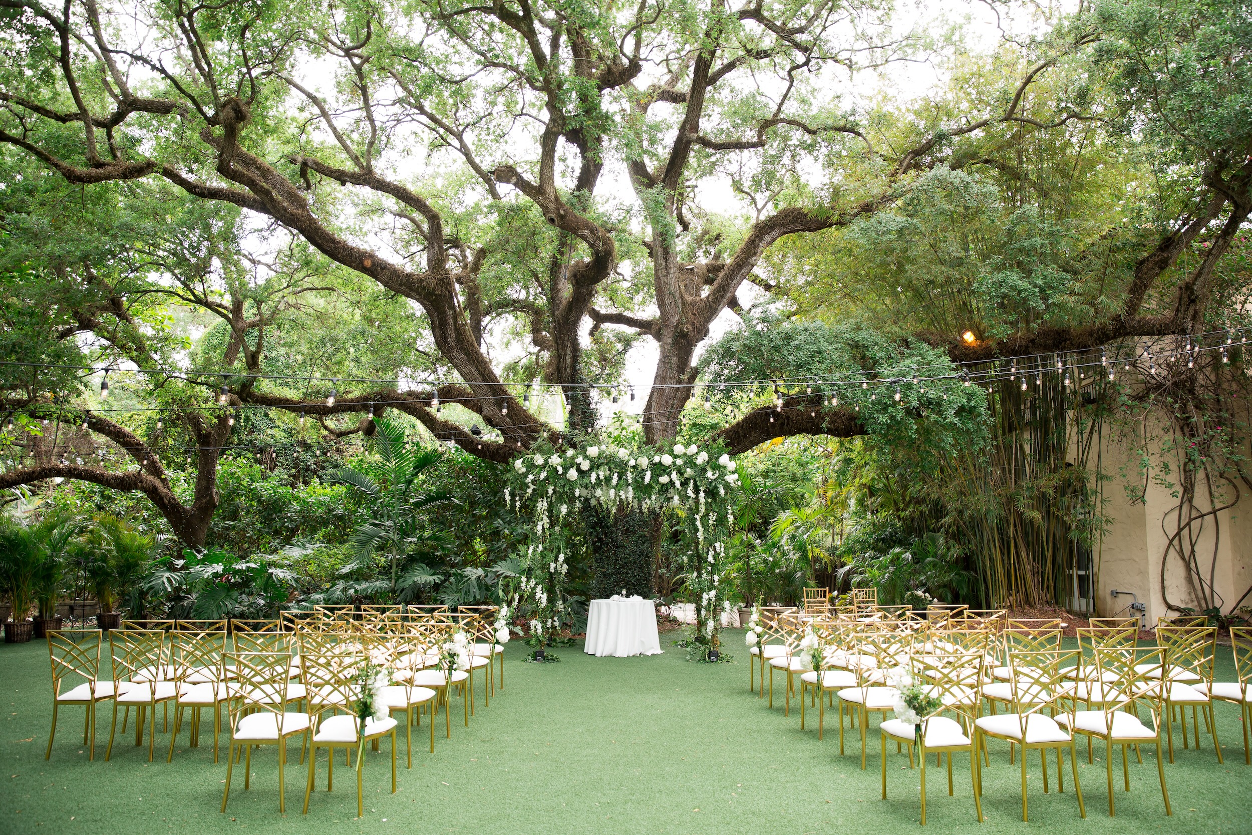 Villa Woodbine Wedding Ceremony