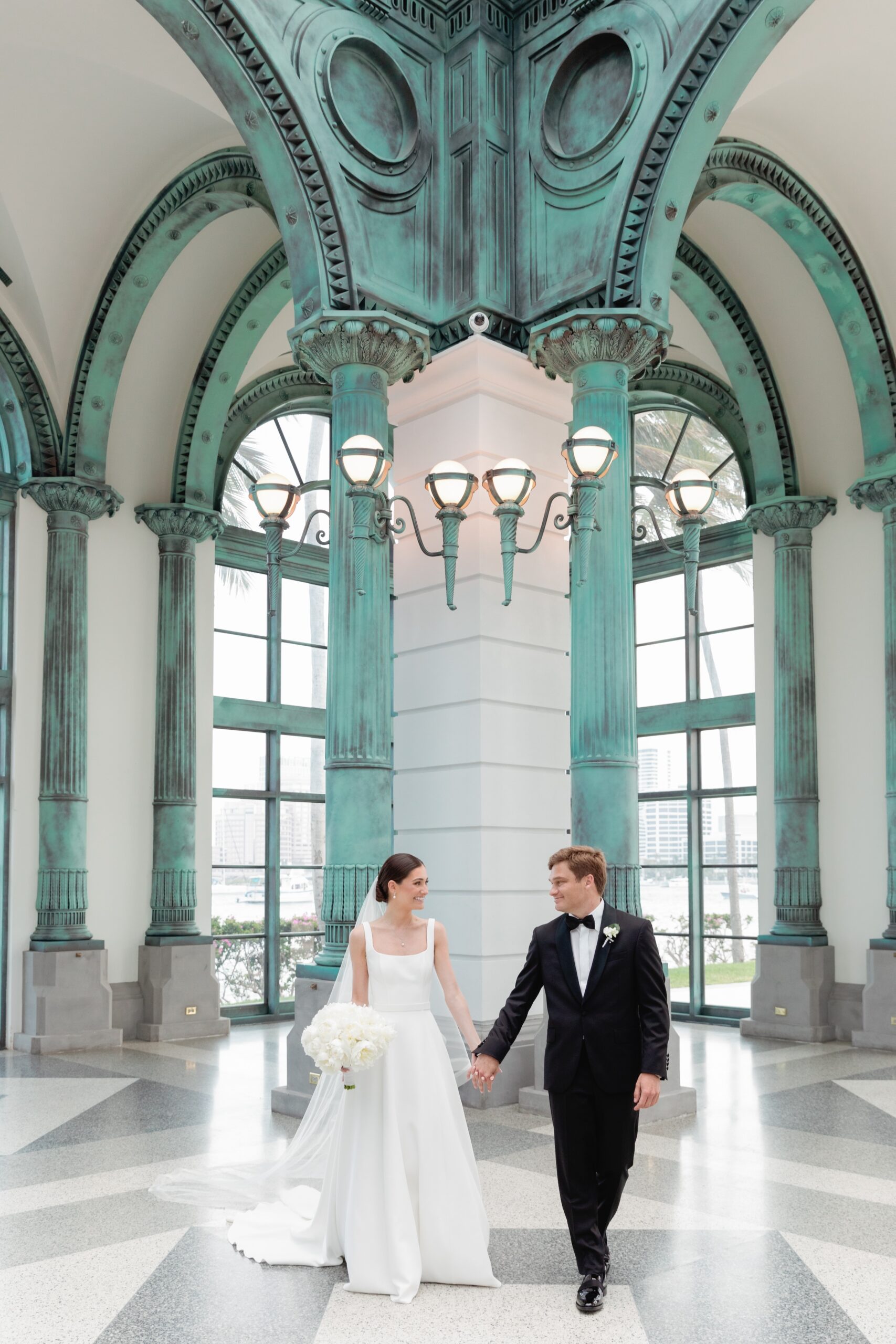 Wedding Photos in Flagler Kenan Pavilion Wedding
