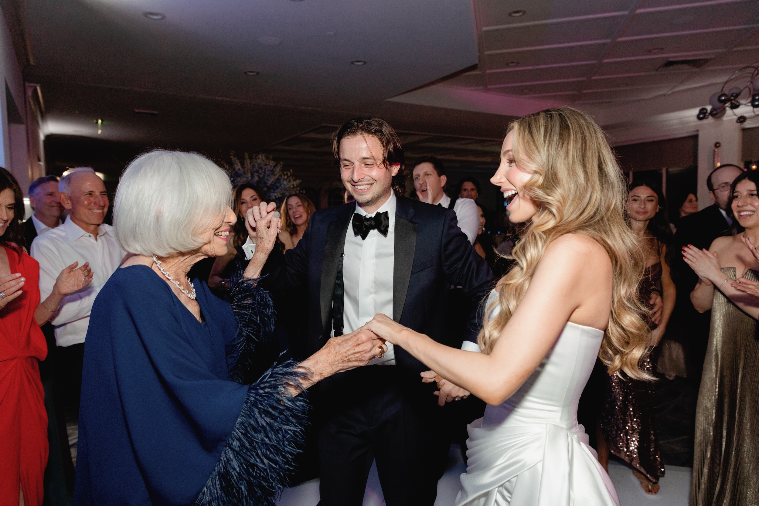 Bride on Dance Floor with Grandmother at Addison Reserve Country Club