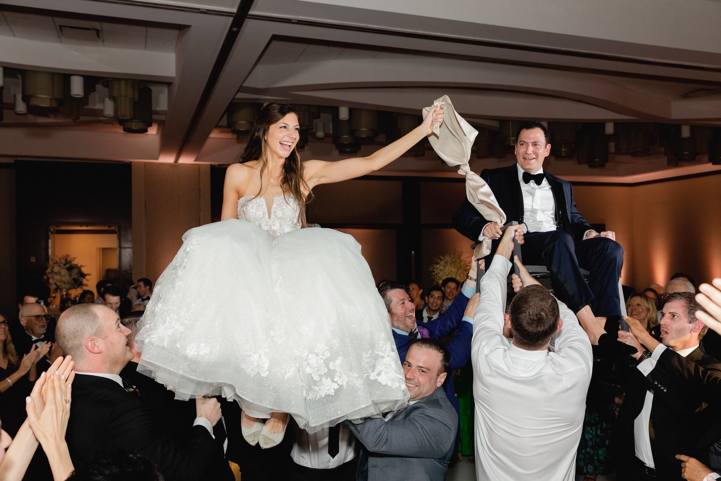 Hora Dance at Wedding at Marriott Harbor Beach Fort Lauderdale