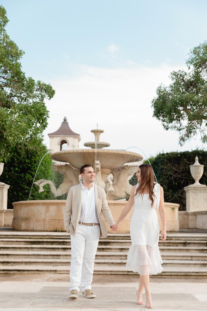 Worth Avenue Engagement Photos