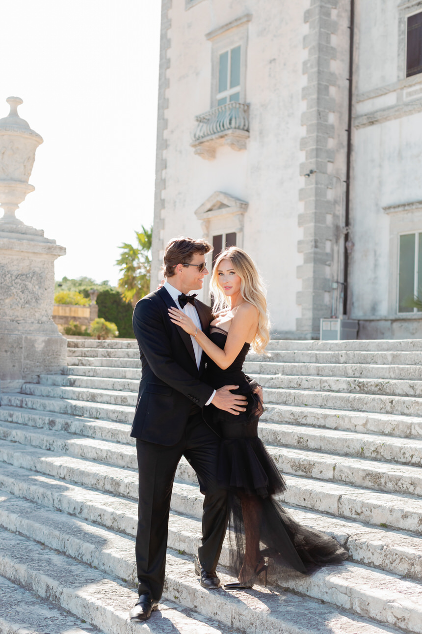 Editorial Engagement Portraits at Vizcaya